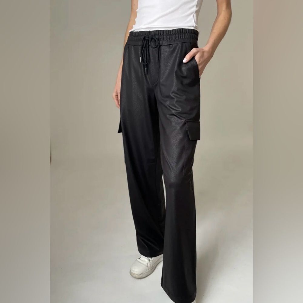 Six Fifty black Headliner coated cargo pants Black Cargo Pants L